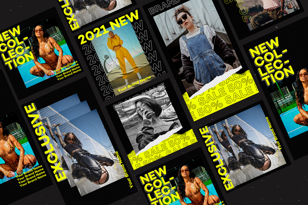 Street Fashion - IG Post&Stories, a Social Media Template by Rumiz Design (Photo 5 of 5)