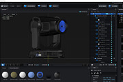 Stage Lighting Collection-14 PCS, an Object 3D Model by akerStudio (Thumbnail 252 of 309)