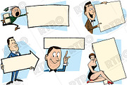 RTRO Blank Signs 1, a Person Illustration by RTRO Stock (Thumbnail 2 of 5)