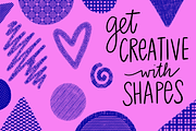 Procreate Pattern Brush Set, a Brush Add-On by Positively Present (Thumbnail 9 of 12)