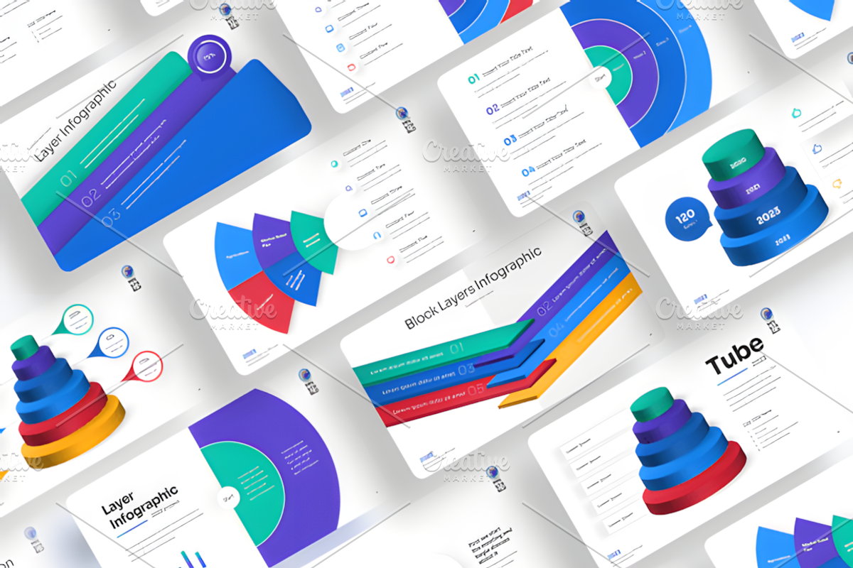 Layer Infographic PowerPoint Temp, a Presentation Template by Ink Gallery (Photo 3 of 3)