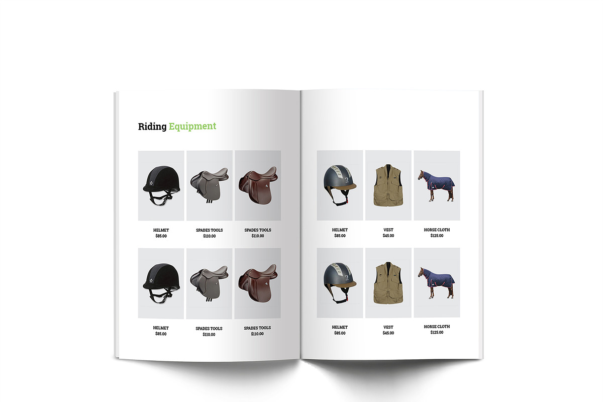 Horse Riding A4 Brochure, a Brochure Template by Incools Stokie (Photo 10 of 13)
