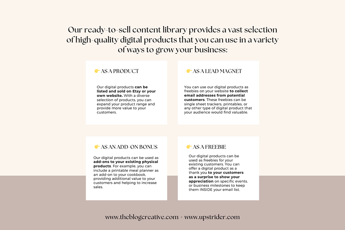 The Digital Products Library MMR, a Social Media Template by The Blog Creative (Photo 6 of 10)