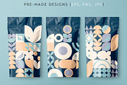 Pastel Geometry Pattern DIY, an Object Graphic by Kandella's Art (Thumbnail 10 of 12)