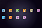 Media - Audio, Video & Photo Icons, a Solid Icon by FlatLineIcons (Thumbnail 5 of 5)