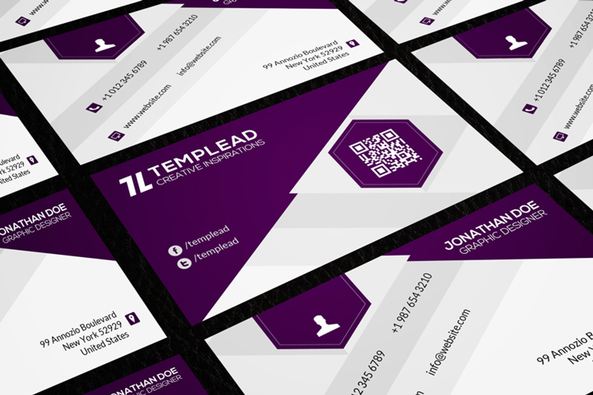 Corporate Business Card CM161, a Business Card Template by annozio (Photo 4 of 4)