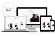 Responsive WP Theme - Amapola, a WordPress Template by Light Morango (Thumbnail 3 of 4)