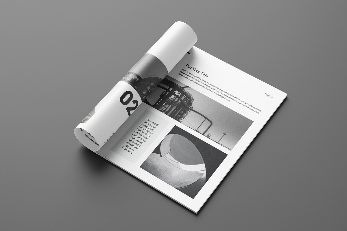 Architecture Portfolio Layout, a Brochure Template by Seeing-art (Photo 3 of 11)