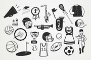 Pep Rally | Font + Illustration Set, a Sans Serif Font by Urban Wild Studio (Thumbnail 7 of 7)