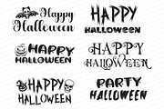 Happy Halloween svg lettering set, an Object Graphic by MegaPrezencik (Thumbnail 3 of 6)