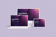 Clay Device Mockup, a Wearable Device Mockup by HanaSaka_Studio (Thumbnail 3 of 5)
