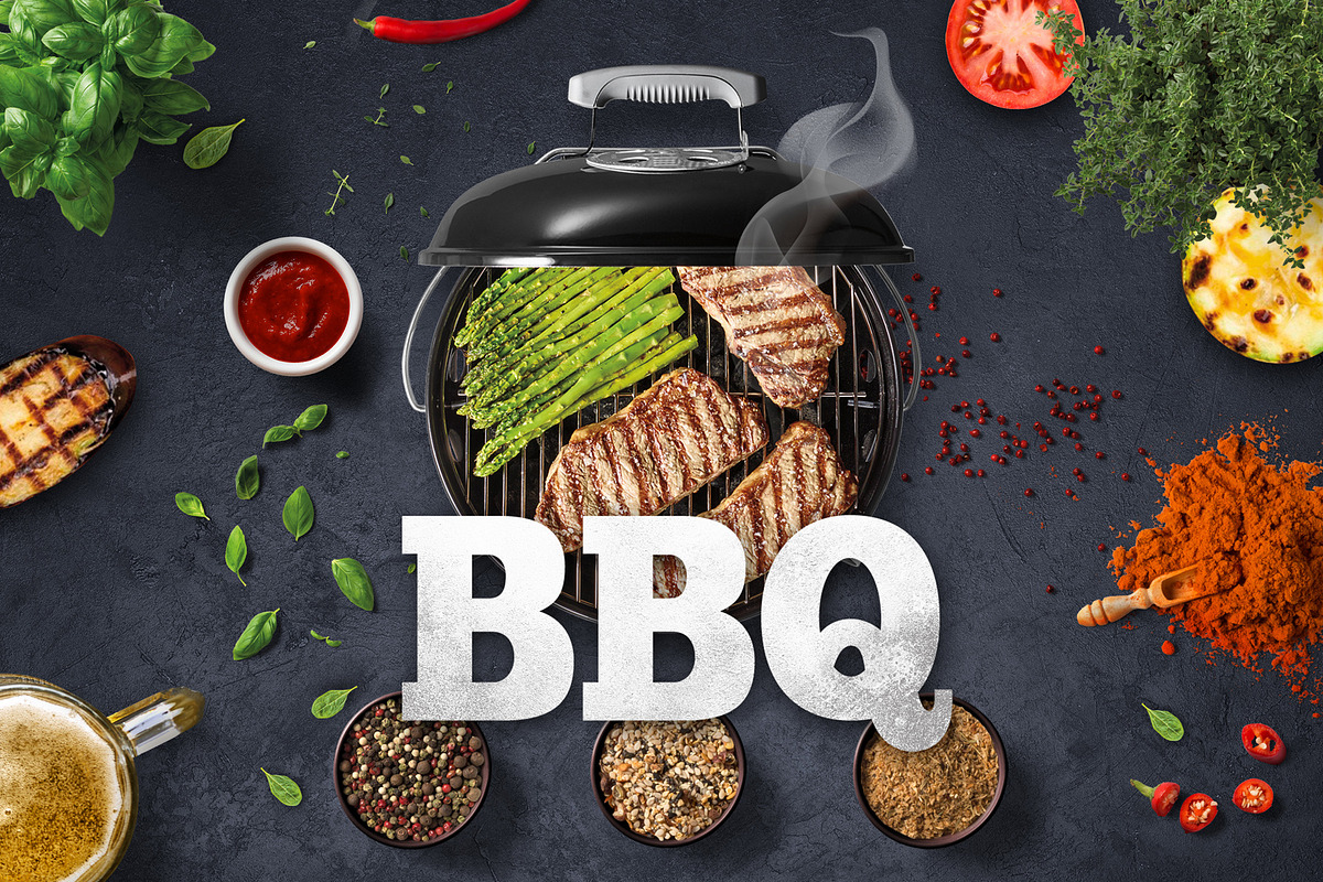 Barbecue Mockup Scene Creator, a Product Mockup by PSD Market (Photo 15 of 26)