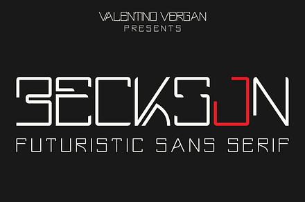 Beckson - Futuristic Font