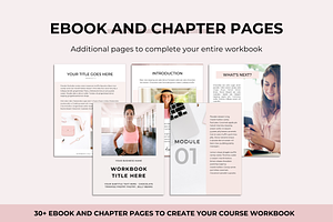 EBook Workbook Template Canva