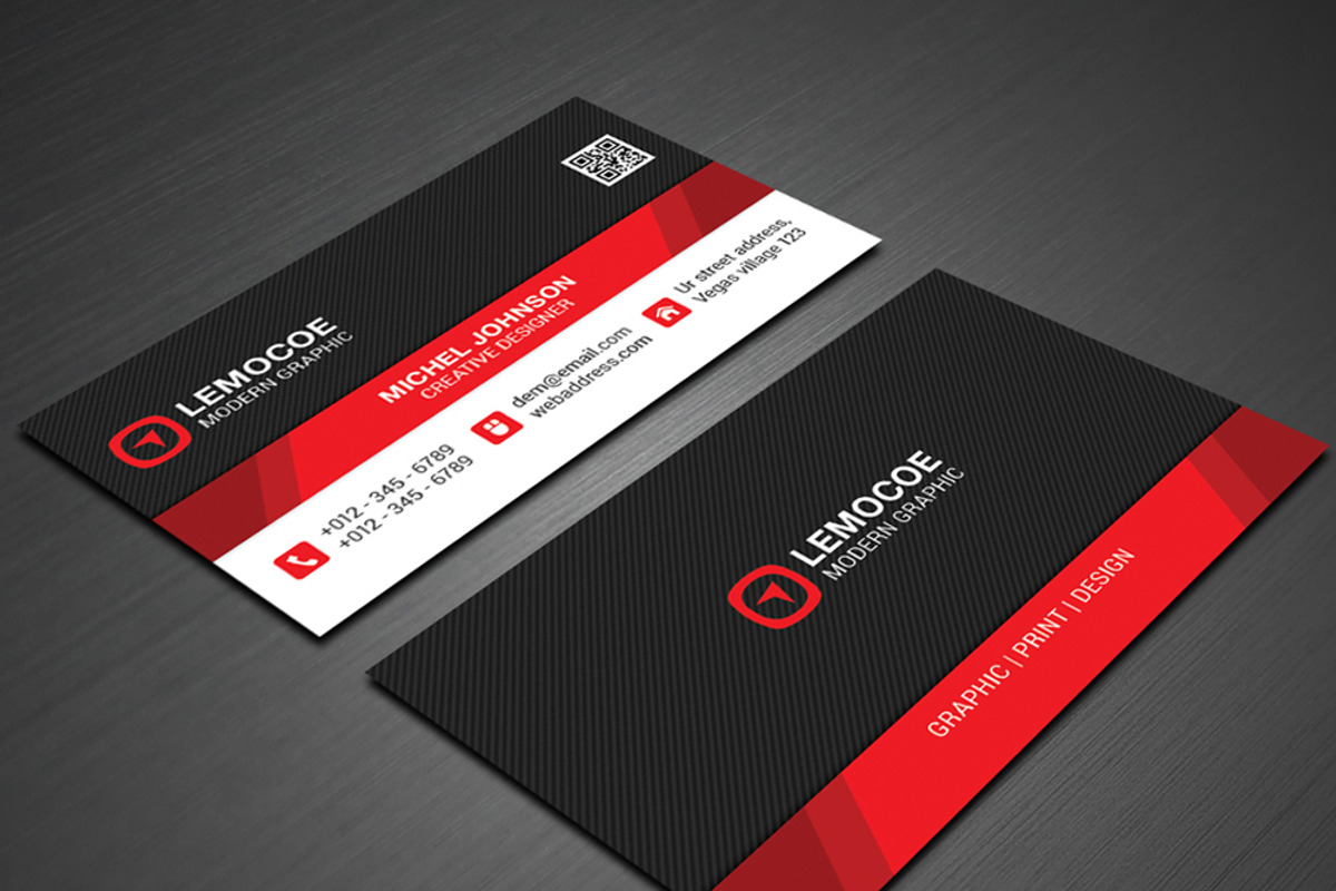 Business Card, a Business Card Template by Creative_Arts (Photo 2 of 4)