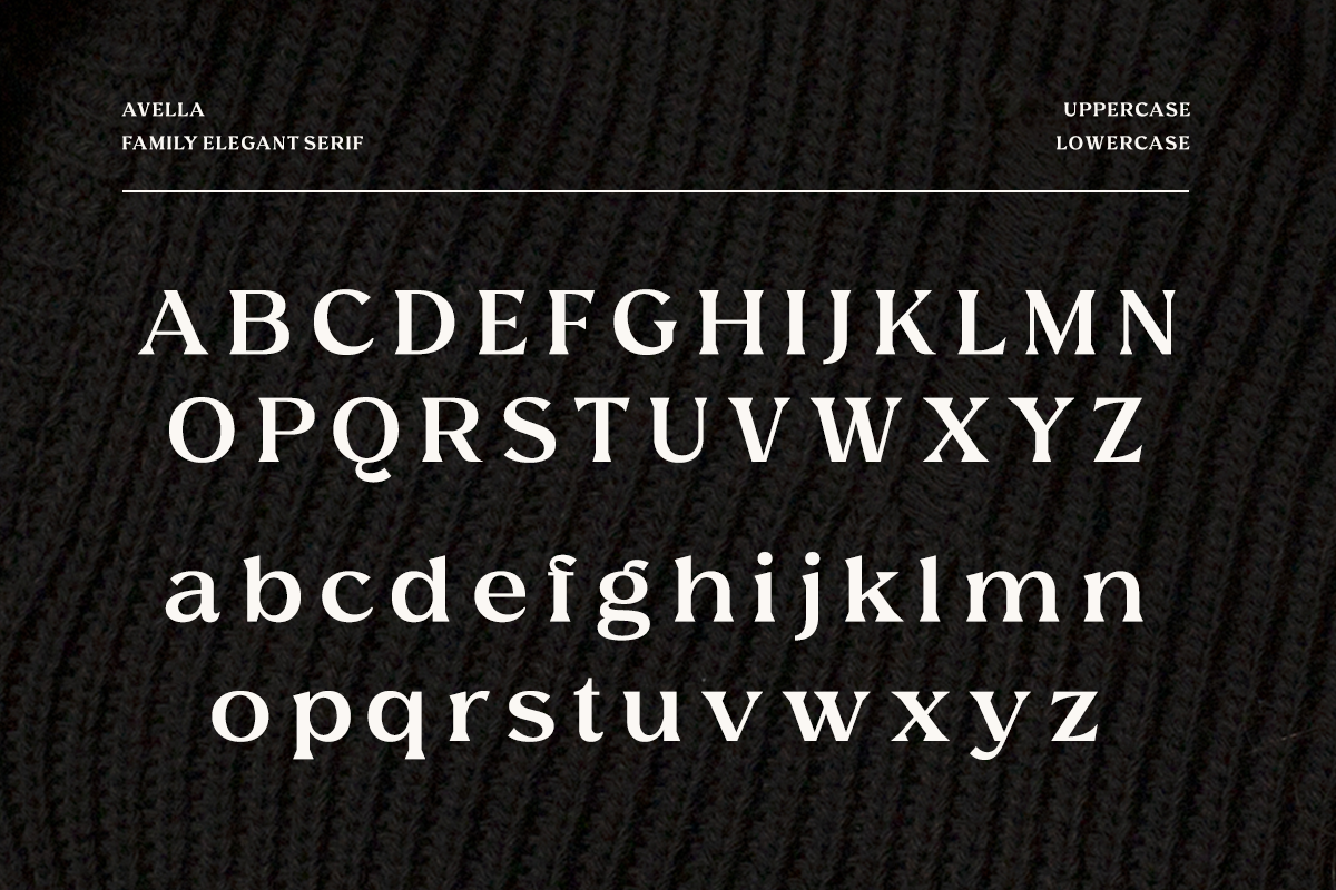 Elegant Editorial Serif - Avella, a Font by Say Studio (Photo 12 of 14)