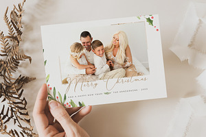 Year in Review Holiday Card