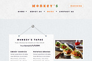 PSD Restaurant website, a Websites & App Template by Alexander's Studio (Thumbnail 3 of 4)
