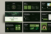Nature Inspired Green Presentation, a Presentation Template by MightyDesign (Thumbnail 1 of 9)