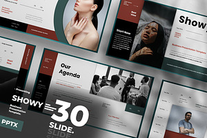 Showy Presentation Template, a Presentation Template by Analogous Temp