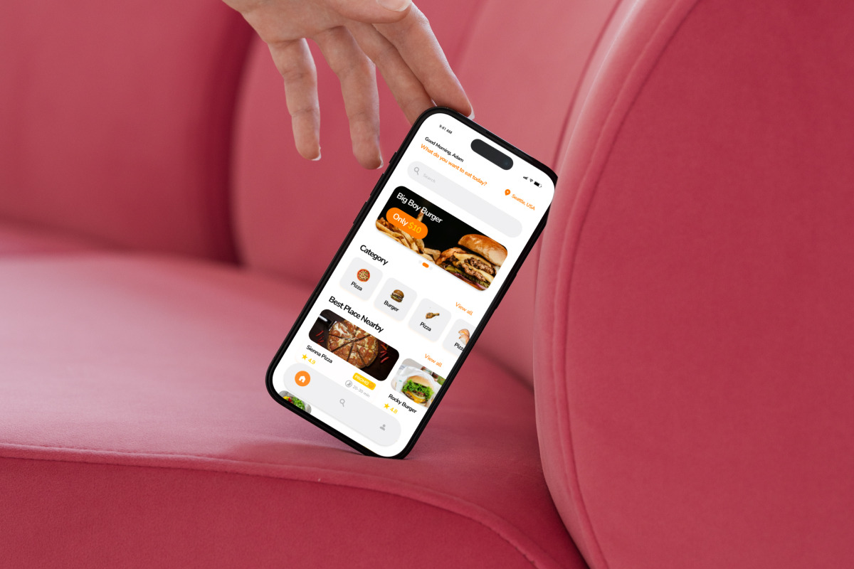 Yumgo - Food Delivery App Design, an App Template by productype1 (Photo 5 of 5)