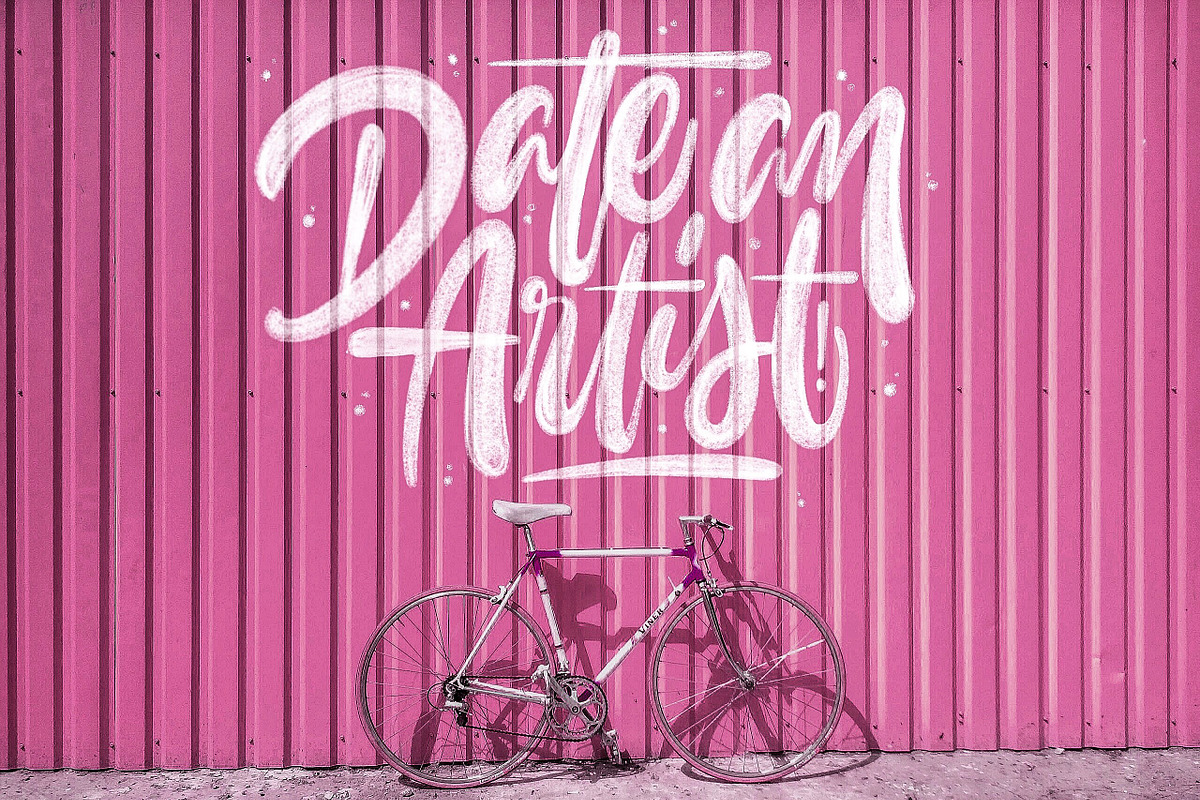 Lettering Brush-Pack for Procreate, a Brush Add-On by albi.letters (Photo 5 of 7)
