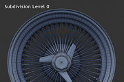 100 Spoke Wire Wheel Rim, a Cars & Vehicle 3D Model by Alartimodels (Thumbnail 10 of 15)