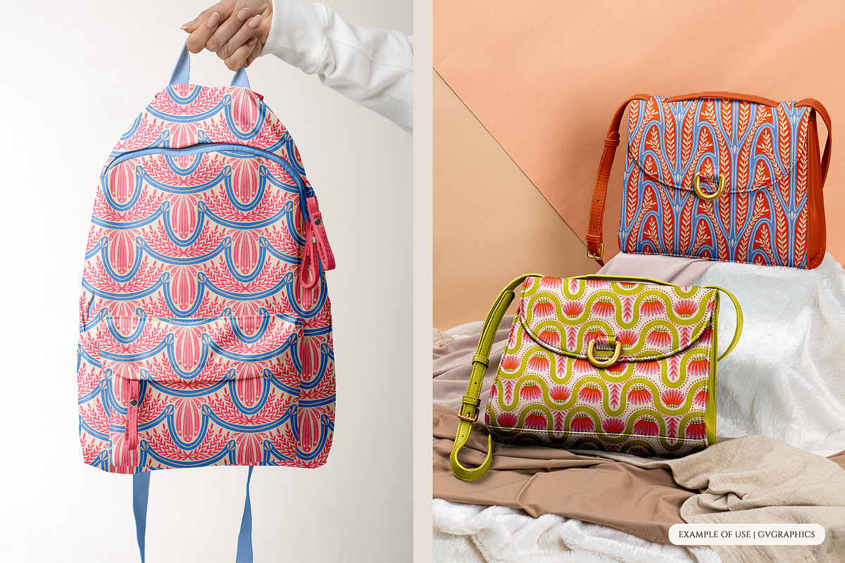 Felicity | Seamless Patterns, a Pattern Graphic by GVGraphics (Photo 12 of 20)
