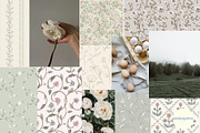 Countryside Florals Pattern Bundle, a Pattern Graphic by Mieken Petra Designs (Thumbnail 5 of 5)