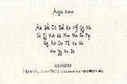 Angel Error: Handwritten Font, a Handwritten Font by Mneme (Thumbnail 7 of 9)