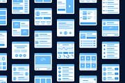 Soil Web Flowcharts, a Wireframe Template by Singlayn (Thumbnail 3 of 7)
