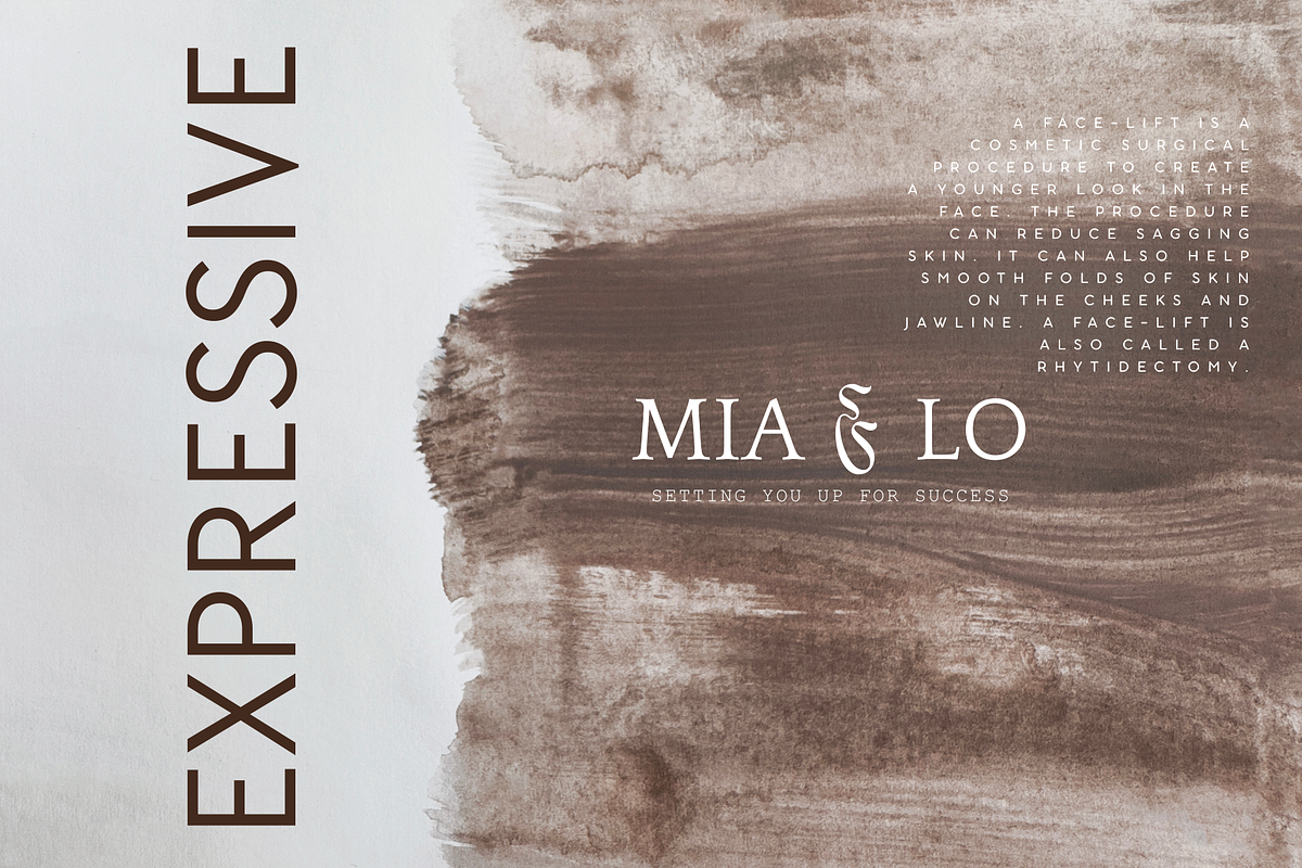 BROWN AND WHITE EXPRESSIVE ART, a Texture Illustration by identity.ART (Photo 3 of 7)