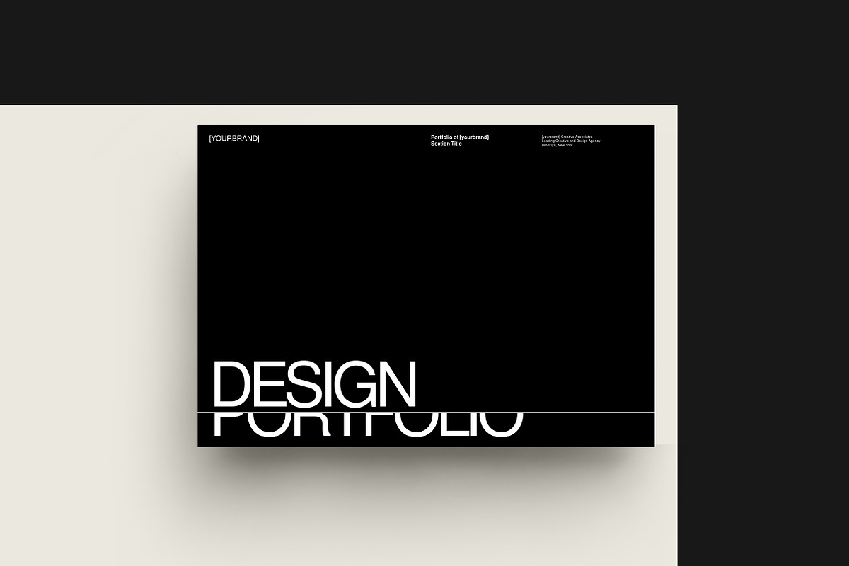 Neue Portfolio and Resume, a Brochure Template by T E M P L Y (Photo 2 of 13)