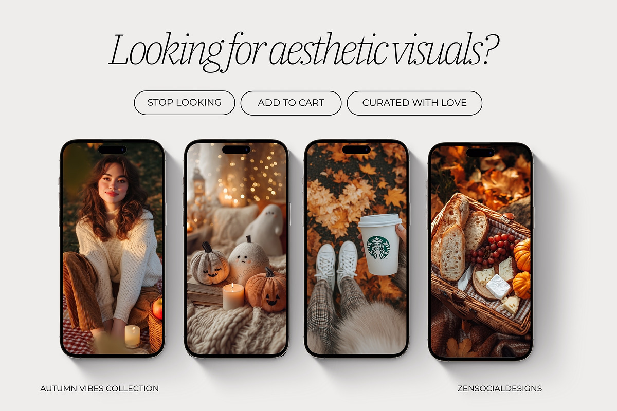 Autumn Vibes Stock Photo Bundle, a Photo by ZenSocialDesigns (Photo 7 of 9)