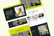 Cleaning Service - Landing Page, a Landing Page Template by RPWDS (Thumbnail 2 of 3)