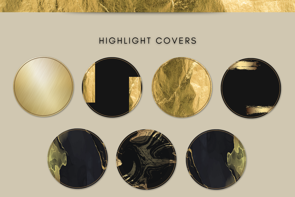 Black and Gold Instagram Template, a Social Media Template by Innova Studio