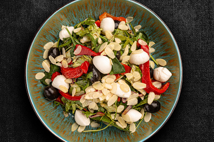 Healthy salad of fresh lettuce, a Photo by Grafvision photography