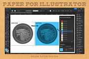 Paper for Illustrator, a Texture Graphic by Brian Ritter Design (Thumbnail 4 of 9)