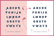 Flor Layered Font + Extras, a Font by Shoutbam (Thumbnail 4 of 20)