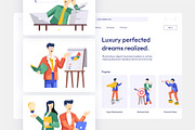 Animated Business illustration Set, a Work Illustration by Vectors Market (Thumbnail 3 of 5)