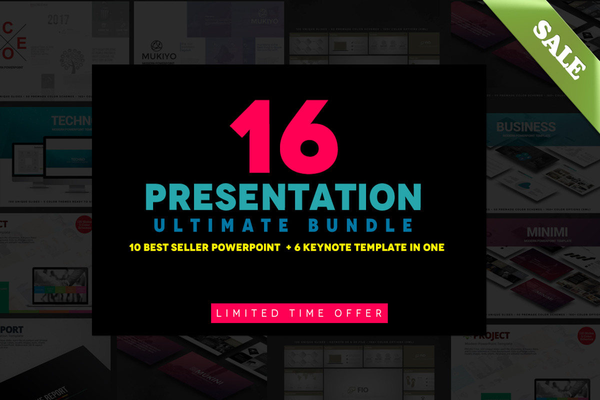Ultimate Bundle - Big Sale, a Presentation Template by Flyer King (Photo 1 of 12)