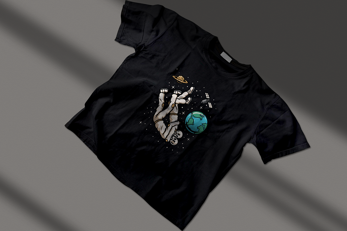 Floating Skeletons in Space, an Object Illustration by nomlimo.com (Photo 3 of 3)