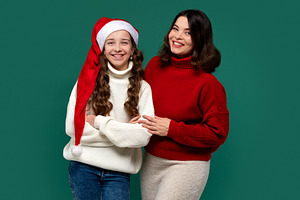 Mum, teenage daughter, a Holiday Photo by Elena Vagengeim