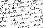 Handgone a handwritten font, a Handwritten Font by Basnistudio (Thumbnail 7 of 16)