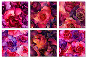 Alcohol Ink Rose Seamless Pattern, a Texture Graphic by Dream Creation (Thumbnail 4 of 6)