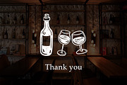 Whimsical Wine Doodle Pack, a Food Illustration by SunnJaneArt (Thumbnail 16 of 16)