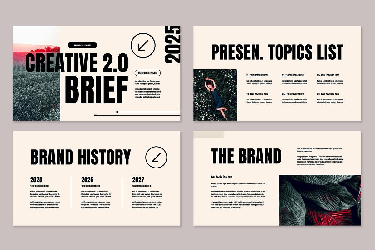 Innovative Brief Presentation, a Presentation Template by ContestDesign (Photo 2 of 5)