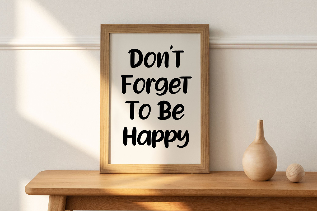 Mini Moow Fun Instagram Brush Font, a Script Font by Guavanaboy (Photo 7 of 9)