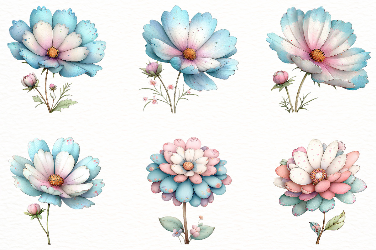 Spring wildflower clipart, an Illustration by Designworld (Photo 8 of 8)