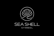Elegant Seashell Wave Sunset Logo, a Branding & Logo Template by Buqancreative (Thumbnail 4 of 4)